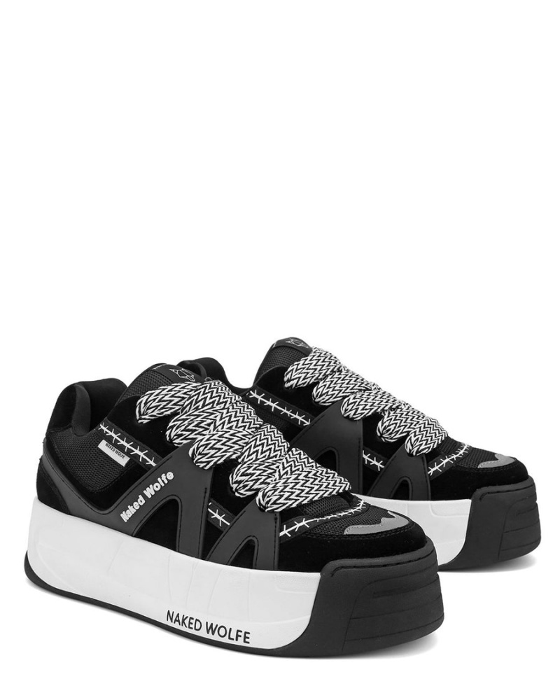 Sneakers Naked Wolfe Ciabatte Uomo Nere | TEM3479CL