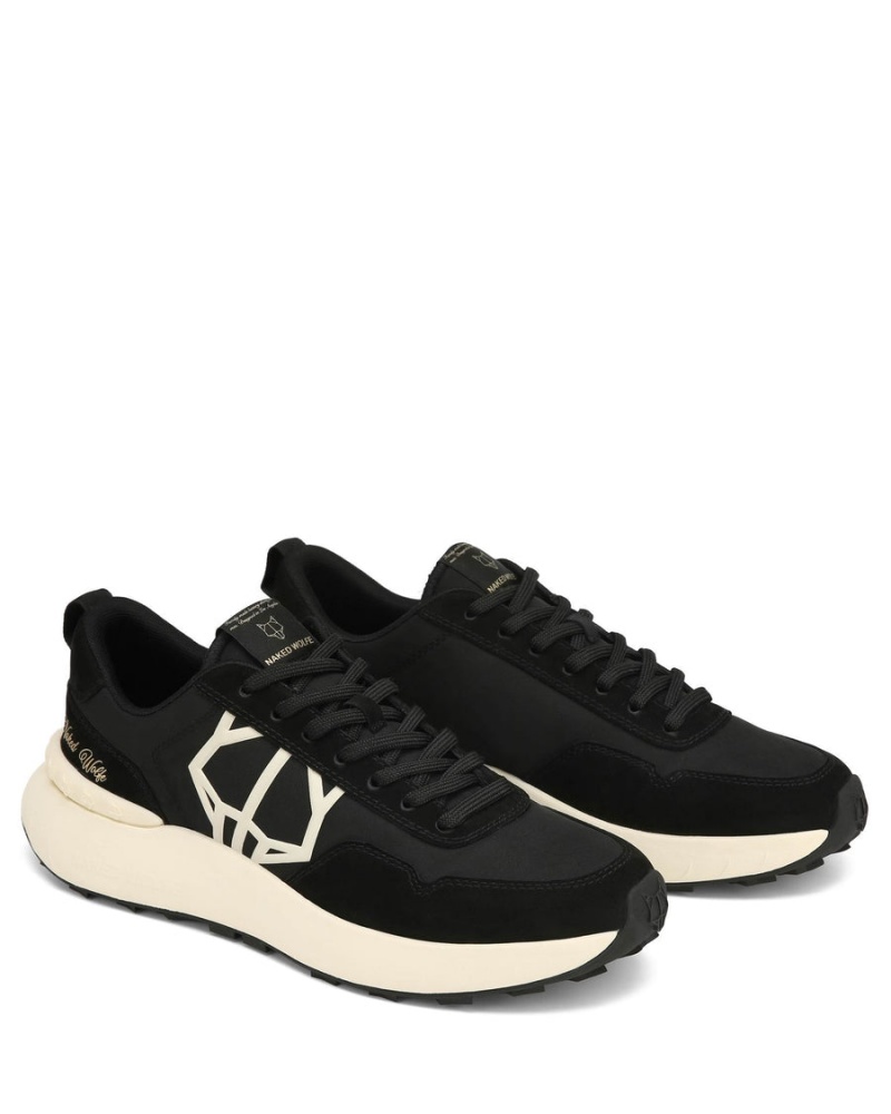 Sneakers Naked Wolfe Doubt Nylon Uomo Nere | XWC1187KB