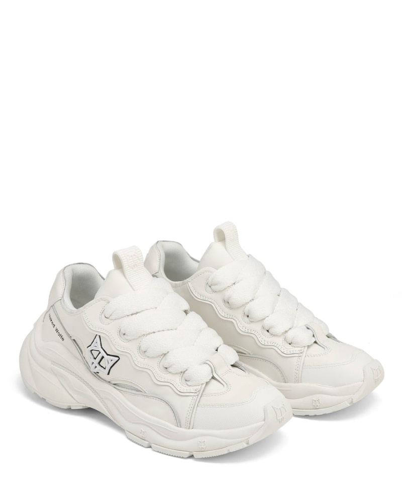 Sneakers Naked Wolfe Flip Cow Pelle Uomo Bianche | CCN5551FO