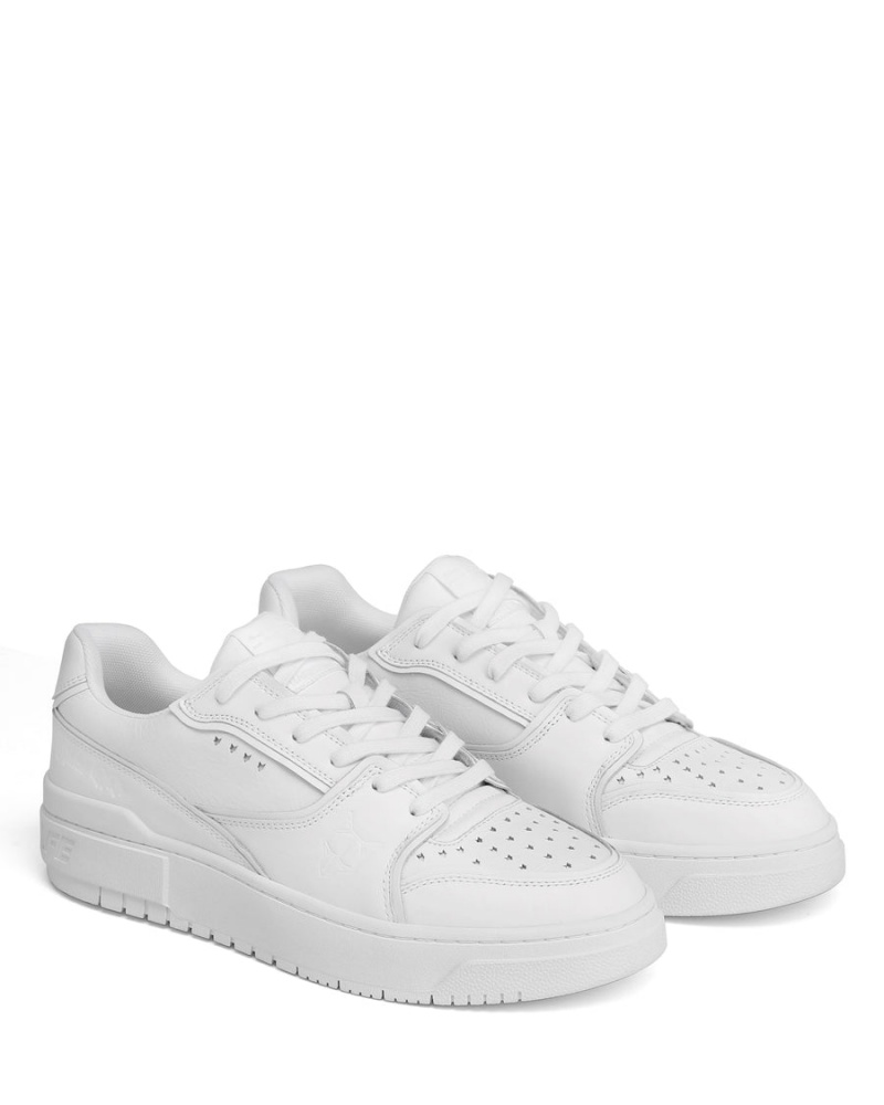 Sneakers Naked Wolfe NW-01 Pelle Uomo Bianche | LEY3386XM