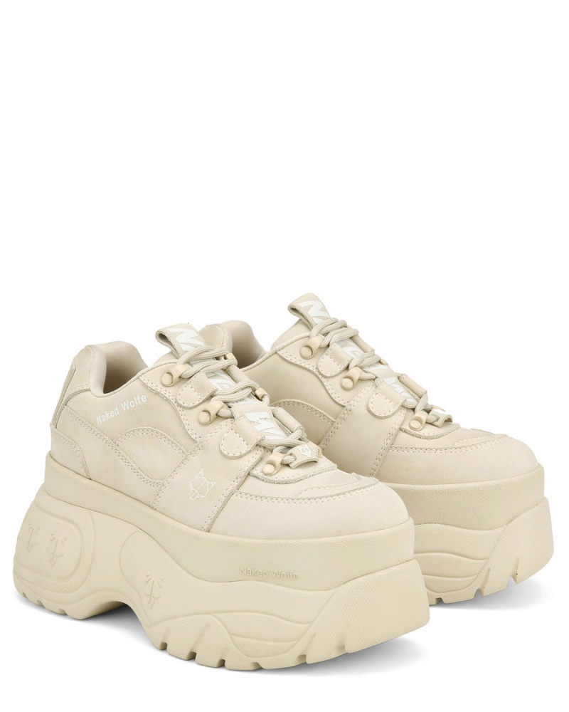 Sneakers Naked Wolfe Sinner Donna Bianche | KNT6372DZ