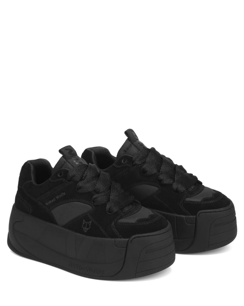 Sneakers Naked Wolfe Snatch Double Donna Nere | ZIM1619NF